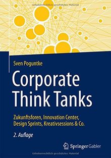Corporate Think Tanks: Zukunftsforen, Innovation Center, Design Sprints, Kreativsessions & Co.