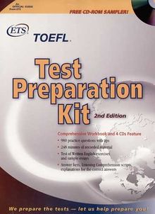 TOEFL Test Preparation Kit, 2nd edition plus free Sampler