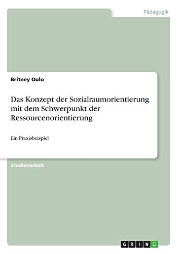 Das Konzept der Sozialraumorientierung mit dem Schwerpunkt der Ressourcenorientierung: Ein Praxisbeispiel