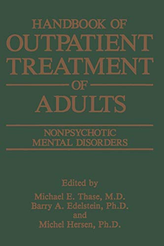 Handbook of Outpatient Treatment of Adults: Nonpsychotic Mental Disorders