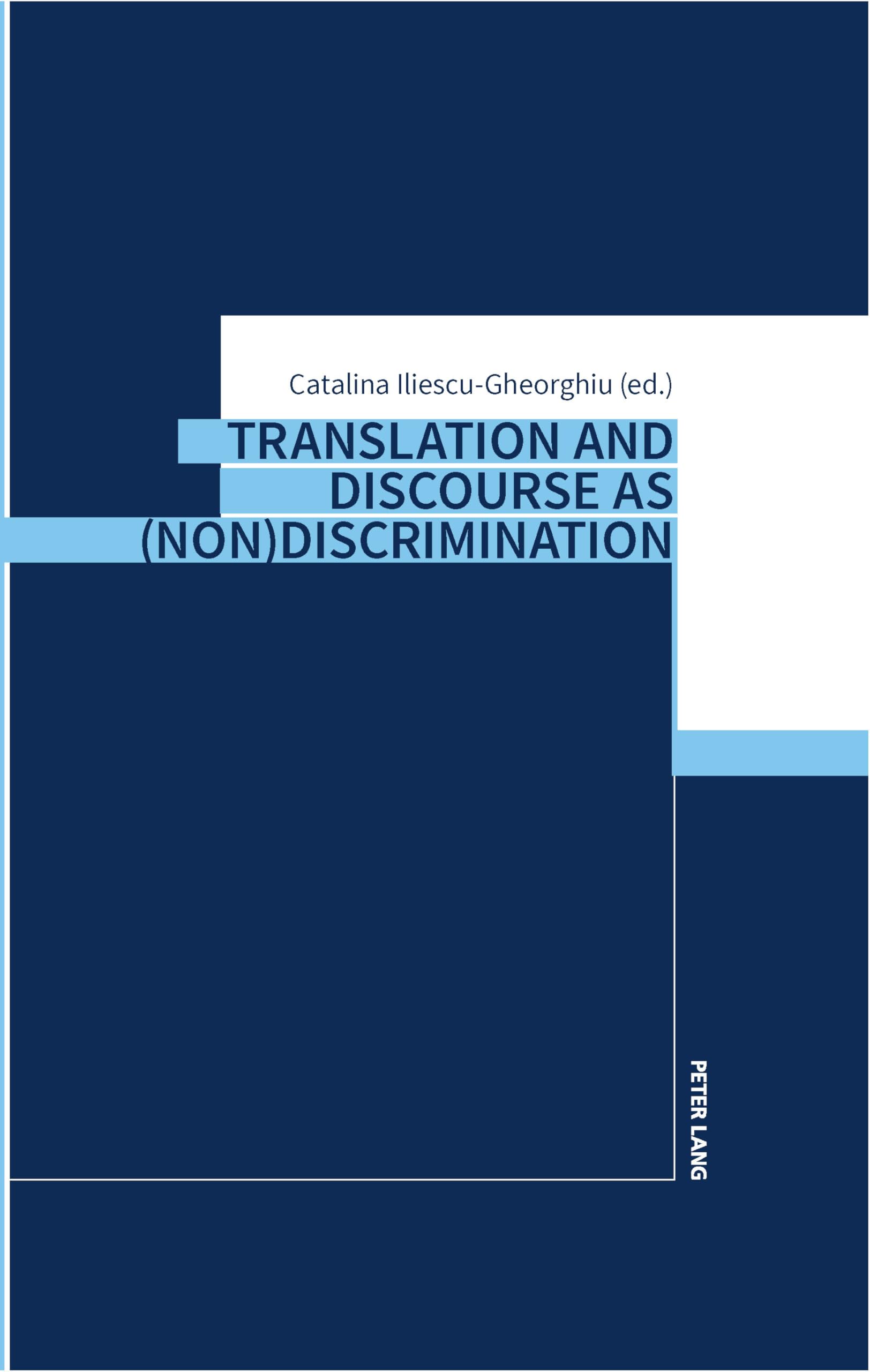 Translation and Discourse as (Non)Discrimination: DE