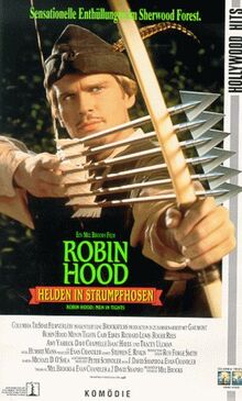 Robin Hood - Helden in Strumpfhosen [VHS]