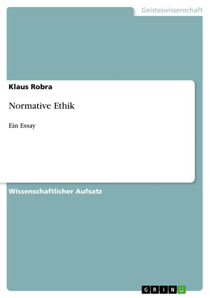 Normative Ethik