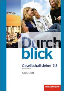 Durchblick Gesellschaftslehre - Ausgabe 2012 für Niedersachsen: Arbeitsheft 7 / 8 | Buch | Zustand gut