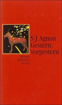 Gestern, vorgestern de Samuel Joseph Agnon | Livre | état bon