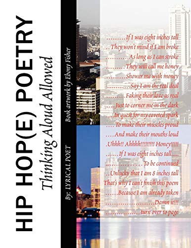 HIP HOP(E) POETRY: Thinking Loud Allowed