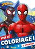 Marvel Spider-Man - Vive le coloriage ! (Miles Morales et Spider-Man): + stickers
