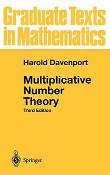 Multiplicative Number Theory (Graduate Texts in Mathematics (74), Band 74)