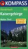 Kaisergebirge. Wanderbuch: Tourenkarten, Höhenprofile, Wandertipps
