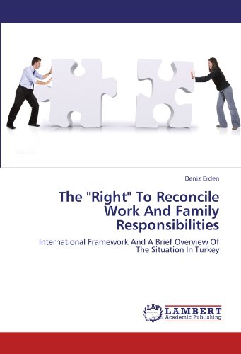 The Right To Reconcile Work And Family Responsibilities: International Framework And A Brief Overview Of The Situation In Turkey