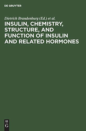 Insulin, chemistry, structure, and function of insulin and related hormones: Proceedings of the Second International Insulin Symposium, Aachen, Germany, September 4–7, 1979