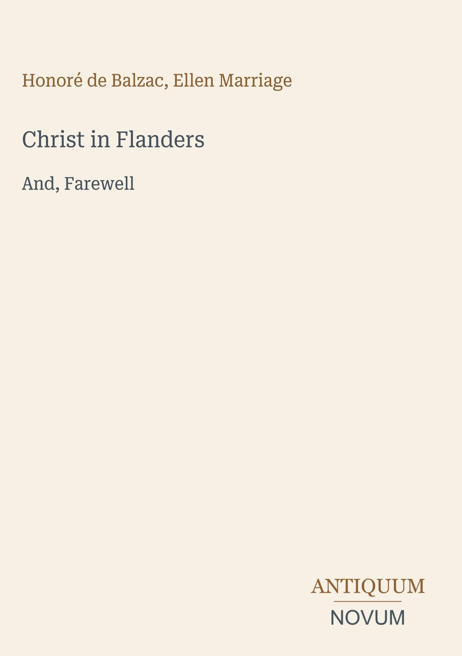 Christ in Flanders
