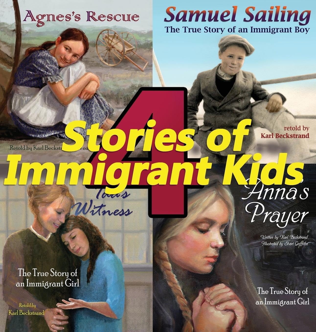 4 Stories of Immigrant Kids: True Tales of Courage and Faith (Young American Immigrants, Band 5)
