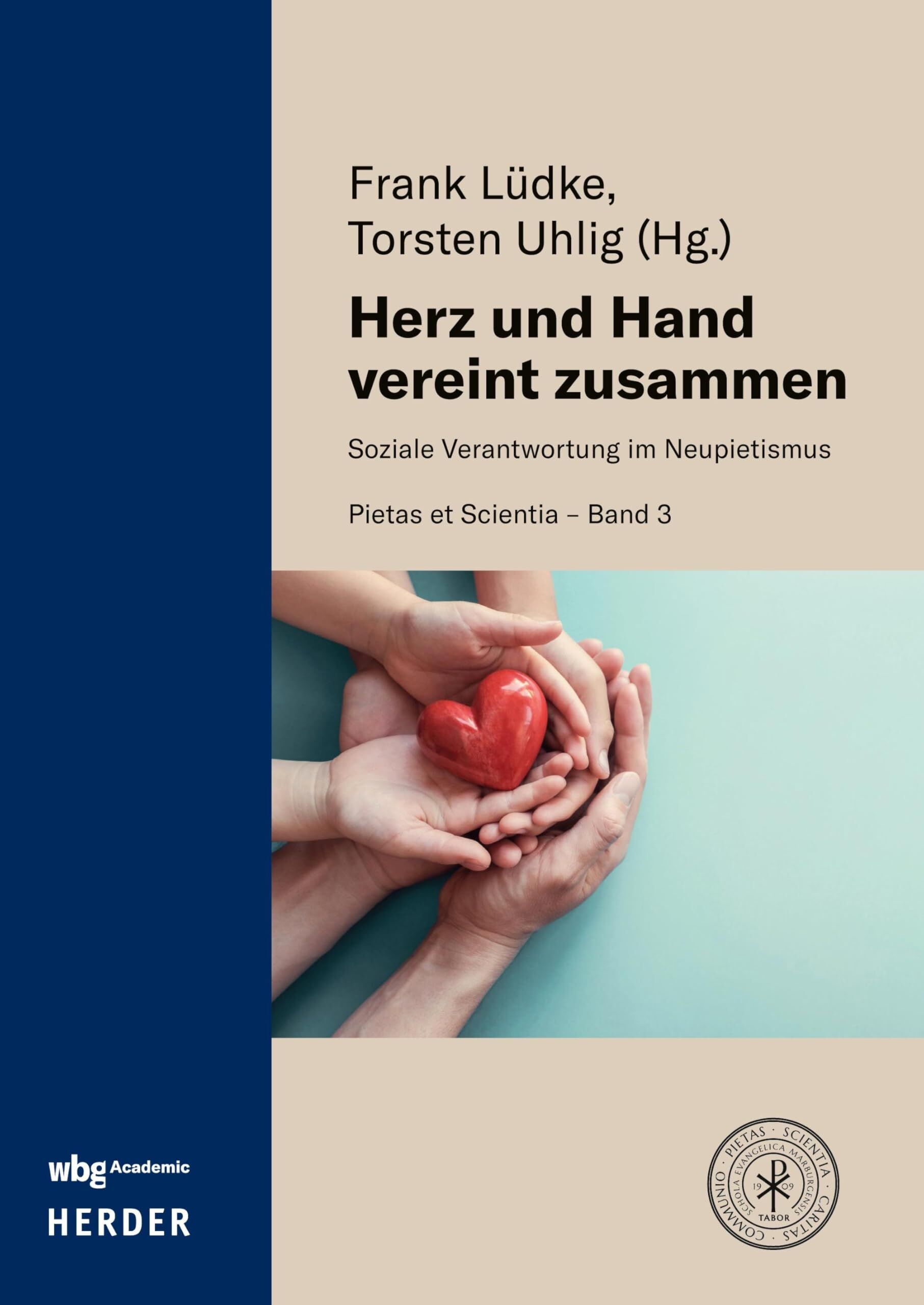 Herz und Hand vereint zusammen