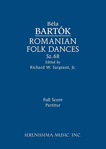 Romanian Folk Dances, Sz.68: Full score