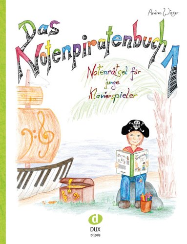 Das Notenpiratenbuch 1 | Notenrätsel für junge Klavierspieler