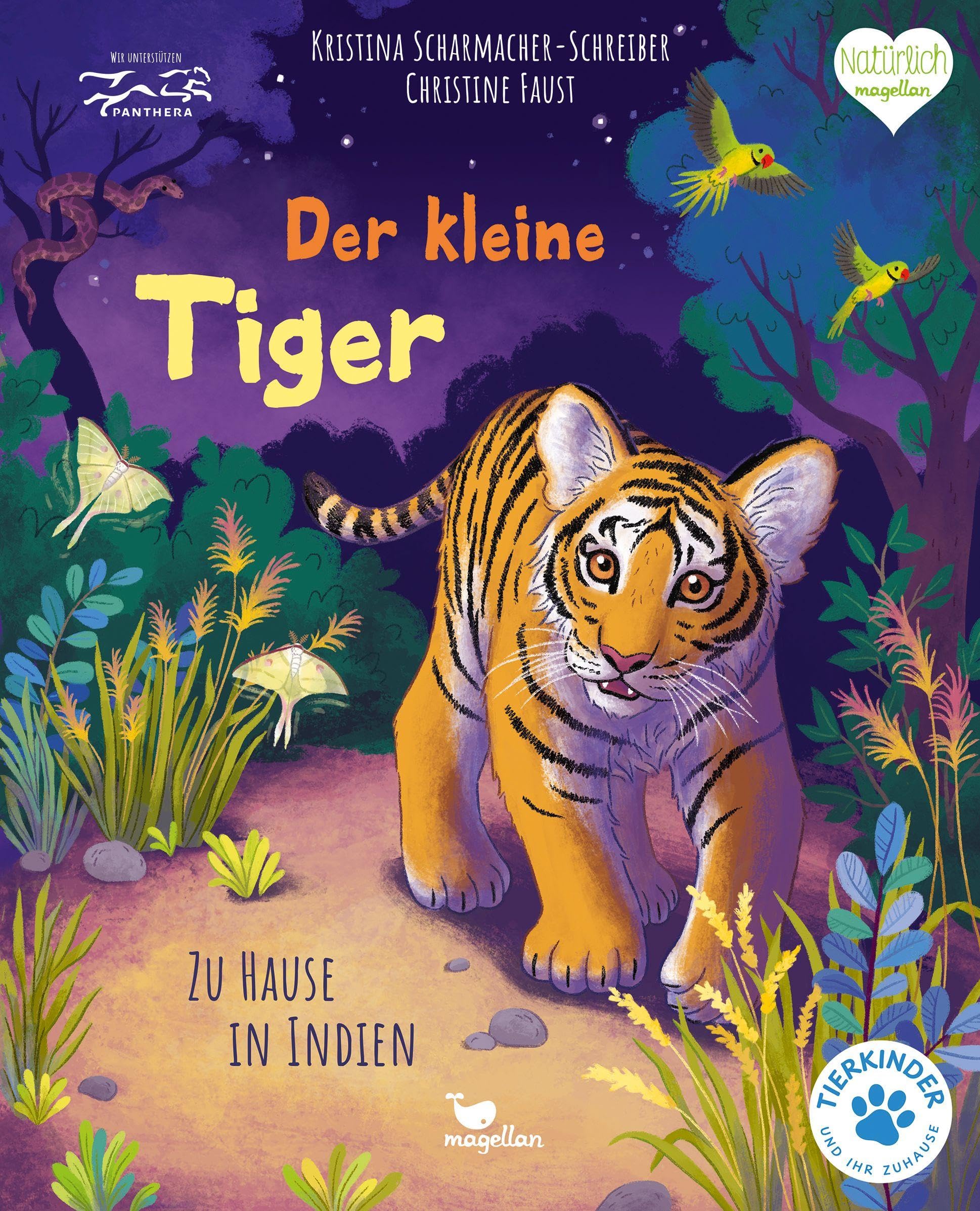Der kleine Tiger - Zu Hause in Indien: Bilderbuch mit erstem Sachwissen für Kinder ab 4 Jahren (Tierkinder und ihr Zuhause)