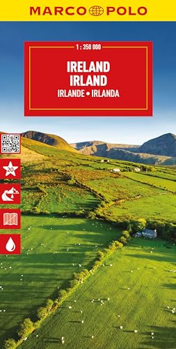 Marco Polo Reisekarte Irland 1, 350.000, Wegenkaart 1, 350 000 (Marco Polo Maps)