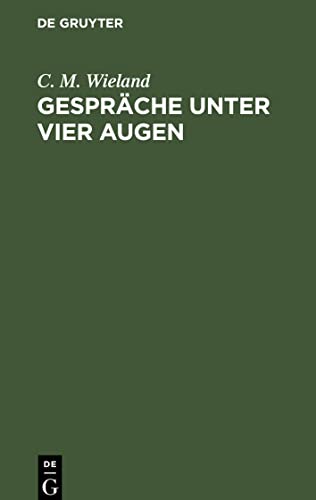 Gespräche unter vier Augen