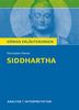 Siddhartha von Hermann Hesse: Textanalyse und Interpretation mit ausführlicher Inhaltsangabe und Abituraufgaben mit Lösungen