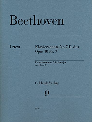 Klaviersonate Nr. 7 D-dur op. 10 Nr. 3: Instrumentation: Piano solo (G. Henle Urtext-Ausgabe)