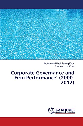 Corporate Governance and Firm Performance’ (2000-2012)