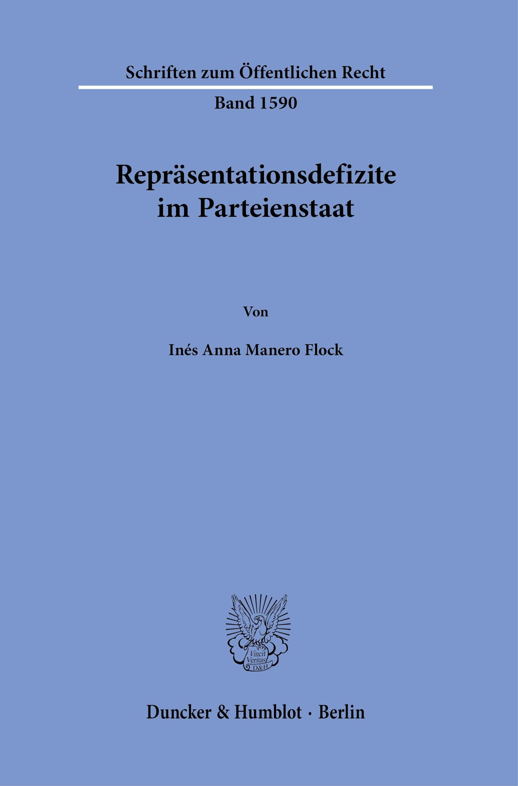 Repräsentationsdefizite im Parteienstaat