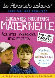 Activités, exercices, jeux et tests Grande section de maternelle