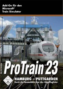 Train Simulator - Pro Train 23 Hamburg - Puttgarden de BlueSky | Jeu vidéo | état très bon