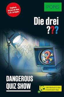 PONS Die Drei ??? - Dangerous Quiz Show: Englisch lernen mit Justus, Peter und Bob