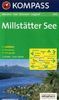 Millstätter See: Wander-, Langlauf- und Bikekarte, mit Skitouren. Mit Panorama. GPS-genau. 1:25.000