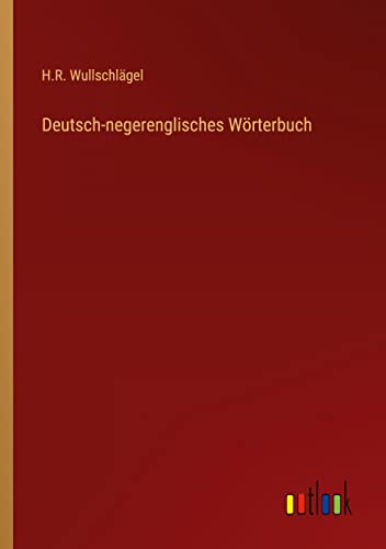 Deutsch-negerenglisches Wörterbuch