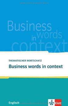 Business words in context