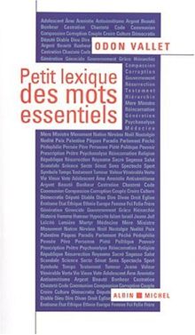 Petit Lexique Des Mots Essentiels (Bibliotheque Albin Michel. Idees)