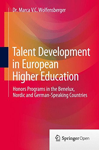 Talent Development in European Higher Education: Honors programs in the Benelux, Nordic and German-speaking countries