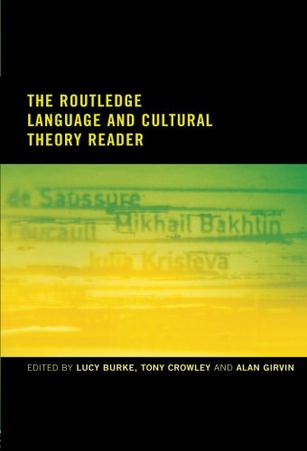 The Routledge Language and Cultural Theory Reader