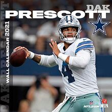 Dallas Cowboys Dak Prescott 2021 Calendar