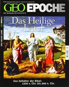 GEO Epoche 45/10: Das Heilige Land - Das Zeitalter der Bibel 1200 v. Chr. bis 200 n. Chr. (mit DVD)