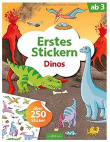 Erstes Stickern Dinos: Über 250 Sticker