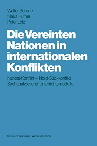 Die Vereinten Nationen in Internationalen Konflikten: Lehrerband