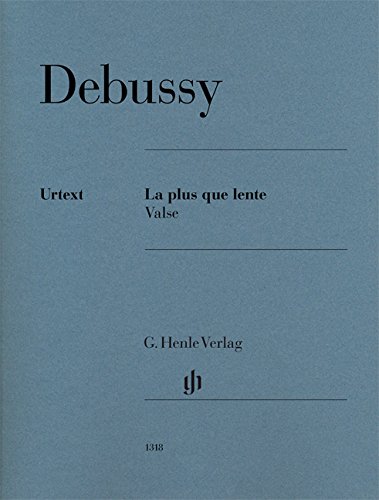 La plus que lente - Valse für Klavier 2ms