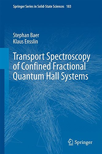 Transport Spectroscopy of Confined Fractional Quantum Hall Systems (Springer Series in Solid-State Sciences)