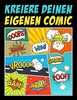 Kreiere deinen eigenen Comic: 100 leere Comic-Seiten für Erwachsene, Teenagers & Kinder