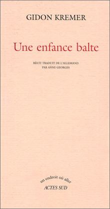 Une enfance balte