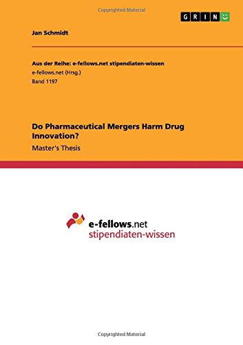 Do Pharmaceutical Mergers Harm Drug Innovation?