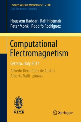 Computational Electromagnetism - Houssem Haddar Ralf Hiptmair Peter Monk Rodolfo Rodriguez Kartoniert (TB)