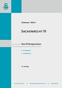 Sachenrecht III (Skripten - Zivilrecht)