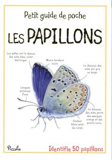 Les papillons : identifie 50 papillons