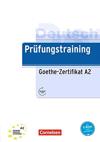 Prüfungstraining Daf A2 Goethe Zertifikat A2 übungsbuch Mit