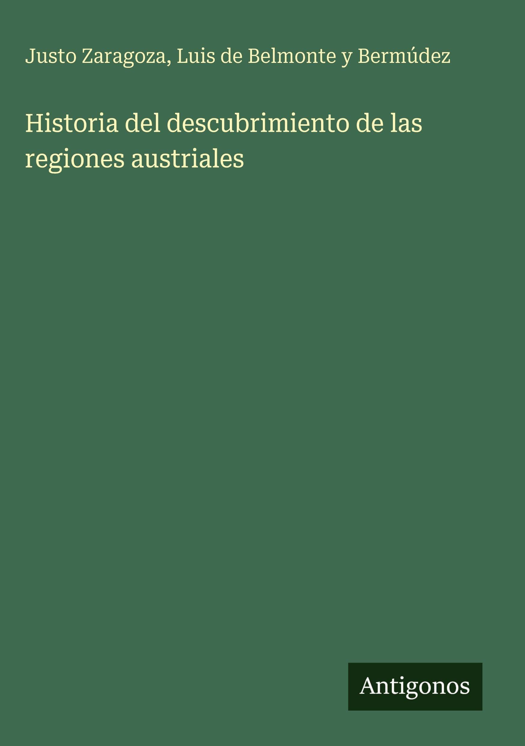 Historia del descubrimiento de las regiones austriales